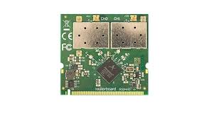 MikroTik RouterBOARD R52HnD - Adaptador de red - mini PCI - 802.11a/b/g/h - 7W - 400mW - mini PCI