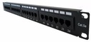 LTK-PP24MOD+LANTEK -Patch Panel 24 puertos modular PRO con protector de polvo por puerto