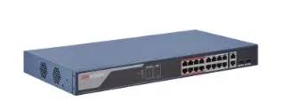 Hikvision - Switch - 16 Port Fast Ethernet Smart PO