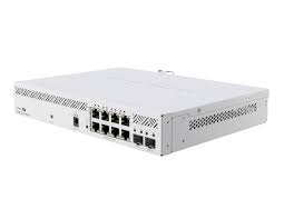 MikroTik CSS610-8P-2S+IN - Conmutador - inteligente - 8 x 10/100/1000 + 2 x 10 Gigabit SFP+ - sobremesa, montaje en rack - PoE+ (140 W)