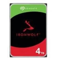 Seagate IronWolf ST4000VN006 - Disco duro - 4 TB - interno - SATA 6Gb/s - 5400 rpm - búfer: 256 MB - con Recuperación de datos Seagate Rescue de 3 años