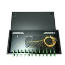 ODF para instalar en rack 16 posiciones/incluye 8 centradores LC duplex, bandeja de emplame, manguitos termcontractiles