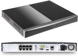Hikvision - Standalone NVR - 8 Video Channels - Accusense PoE