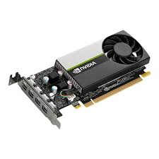 NVIDIA T1000 - Tarjeta gráfica - T1000 - 4 GB GDDR6 - PCIe 3.0 x16 perfil bajo - 4 x Mini DisplayPort