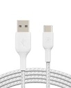 Belkin - Charge/Sync cable - USB-A To USB-C 2.0 Braid Sil