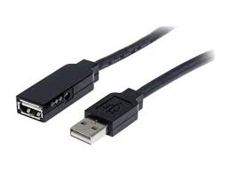 StarTech.com 20m USB 2.0 Active Extension Cable - M/F - USB extension cable - USB (M) to USB (F) - USB 2.0 - 20 m - active - black