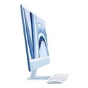 Apple iMac - All-in-one - Apple M3 None - 256 GB HDD - 24" - MacOS Sonoma - Blue