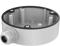 Hikvision CBS - Base de conducto de cámara - para Pro Series DS-2CD2T83, 2CD2T87; Pro Series EasyIP 4.0 with ColorVu; Turbo HD DS-2CE72