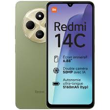 Xiaomi Redmi 14C - Smartphone (Android OS) - Android - 256 GB - Sage Green - Touch - US