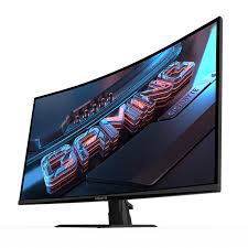 Gigabyte GS32QC US1 - LED-backlit LCD monitor - Curved Screen - 31.5" - 2560 x 1440 - VA - HDMI / DisplayPort - Black