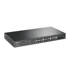 TP-Link JetStream TL-SG3428 - Conmutador - Gestionado - 24 x 10/100/1000 + 4 x Gigabit SFP - montaje en rack