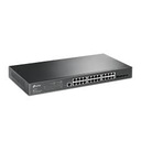TP-Link JetStream TL-SG3428 - Conmutador - Gestionado - 24 x 10/100/1000 + 4 x Gigabit SFP - montaje en rack