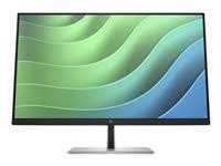 HP E27 G5 - E-Series - monitor LED - 27" - 1920 x 1080 Full HD (1080p) @ 75 Hz - IPS - 300 cd/m² - 1000:1 - 5 ms - HDMI, DisplayPort, USB - negro, negro y plateado (soporte)