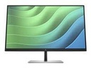 HP E27 G5 - E-Series - monitor LED - 27" - 1920 x 1080 Full HD (1080p) @ 75 Hz - IPS - 300 cd/m² - 1000:1 - 5 ms - HDMI, DisplayPort, USB - negro, negro y plateado (soporte)