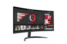 LG 34WR50QC-B - Curved Screen - 34" - 3440 x 1440 - IPS - HDMI / DisplayPort - 100Hz