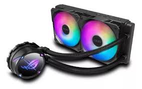 ASUS ROG STRIX LC II 240 ARGB - Sistema de refrigeración líquida del procesador - Tamaño del radiador: 240 mm - (para: LGA1156, LGA1366, LGA1155, LGA2011, LGA1150, LGA2011-3, LGA1151, AM4, LGA2066, TR4, LGA1200) - base de cobre - 120 mm