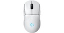 Logitech G - Mouse - Wireless - White - 910-007290