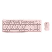 Logitech - Keyboard and mouse set - Spanish - Rose