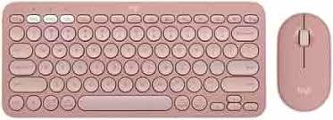 Logitech - Keyboard and mouse set - Spanish - Lilac - 920-013054