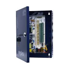 Folksafe - Power supply - 9-CH 10A 12VDC output 100-240