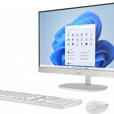 HP - All-in-one - AMD Ryzen 5 7520U - 512 GB HDD - 23.8" - Windows 11 Home - white