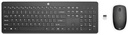 HP - Keyboard and mouse set - Wireless - Black