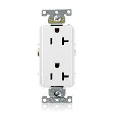 TOMA DOBLE DECORA INDUSTRIAL 2P 3H 20A 125V NEMA 5-20R BLANCO 16352-W