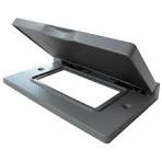 E071966 - Placa interperie decor 1 gang horizontal gris
