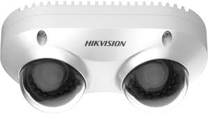 Hikvision - Surveillance camera - Indoor / Outdoor - cámara 2 lentes PanoVu 5MP