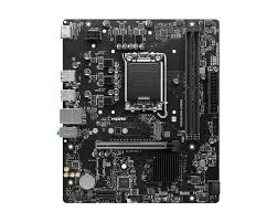 MSI - 824142357712 - Motherboard - Micro ATX - LGA1700 Socket - Intel H610 - para Core i9 / para Core i7 / para Core i5 / para Core i3 / para Celeron / para Pentium - Intel HD Graphics