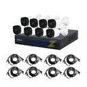 KIT8-KIT DE CAMARAS DAHUA XVR1B08-I D (8) B1A21-360 8 CABLES 20M FUENTE DE PODER KIT8