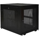 Tripp Lite 12U Rack Enclosure Server Cabinet Doors & Sides 300lb Capacity - Rack armario - negro - 12U - 19"