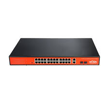 WI-PS526GH - WI-TEK - Switch PoE No Gestionable de 24 puertos | 100 Mbps | 1 RJ45 Gigabit + 1 Combo Gigabit | 200W