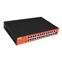 WI-PS526GH - WI-TEK - Switch PoE No Gestionable de 24 puertos | 100 Mbps | 1 RJ45 Gigabit + 1 Combo Gigabit | 200W