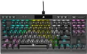 CORSAIR CHAMPION Series K70 RGB TKL - Teclado - retroiluminación - USB - EE. UU. - interruptor: CHERRY MX Speed