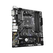 Gigabyte B450M DS3H - 1.0 - placa base - micro ATX - Socket AM4 - AMD B450 Chipset - USB 3.1 Gen 1 - Gigabit LAN - Tarjeta gráfica (CPU necesaria) - HD Audio (8-canales)