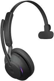 Jabra Evolve2 65 MS Mono - Auricular - en oreja - convertible - Bluetooth - inalámbrico - USB-A - aislamiento de ruido - negro - Certificado para Equipos de Microsoft