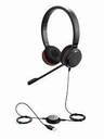 Jabra Evolve 30 II MS stereo - Auricular - en oreja - cableado - conector de 3,5 mm, USB-C - Certificado para Skype Empresarial
