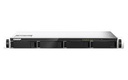 QNAP TS-435XeU - Servidor NAS - montaje en bastidor - SATA 6Gb/s - RAID 0, 1, 5, 6, 10, JBOD - RAM 4 GB - Gigabit Ethernet / 2.5 Gigabit Ethernet / 10 Gigabit Ethernet - iSCSI soporta - 1U