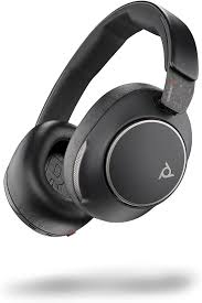 Poly Voyager Surround 80-M UC - Voyager Surround 80 series - auricular - tamaño completo - Bluetooth - inalámbrico - USB-C a través de adaptador Bluetooth - negro - Certificado para Equipos de Microsoft