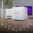 Nexxt Solutions Home - Router - Wireless Mesh - 802.11a/b/g/n/ac/ax - Desktop - 2 pack