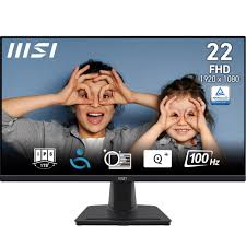 MSI PRO MP225 - LED-backlit LCD monitor - 21.5" - 1920 x 1080 - IPS - HDMI / VGA - Black - Built-in Speaker