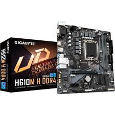 Gigabyte - Motherboard - Micro ATX - LGA1700 Socket - Intel H610 - para Pentium / para Core i3 / para Core i5 / para Core i7 - None