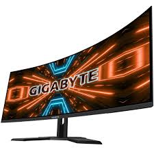 Gigabyte - LED-backlit LCD monitor - Curved Screen - 34" - 3440 x 1440 - VA - DisplayPort / HDMI - Black - GS34WQC US1