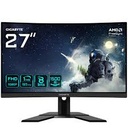 Gigabyte G27FC - Monitor LED - curvado - 27" - 1920 x 1080 Full HD (1080p) @ 165 Hz - VA - 250 cd/m² - 3000:1 - 1 ms - 2xHDMI, DisplayPort - altavoces