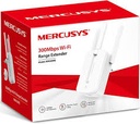 Mercusys MW300RE - Extensor de rango Wi-Fi - Wi-Fi - 2.4 GHz - instalable en pared