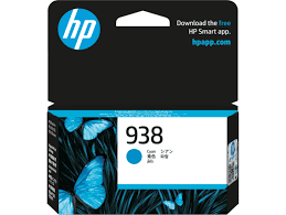 HP 938 Cyan Original Ink Cartridge