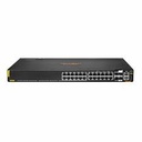 HPE Aruba 6200M 24G Class4 PoE 4SFP+ - Conmutador - L3 - Gestionado - 24 x 10/100/1000 (PoE+) + 4 x SFP+ de 1 Gigabit/10 Gigabits (enlace ascendente/apilamiento) - flujo de aire de delante hacia el lado - montaje en rack - PoE+ (740 W)