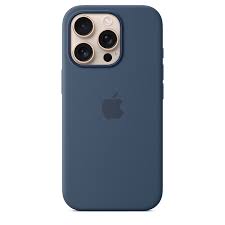 Apple - Funda - Silicona - Denim - para iPhone 16 Pro