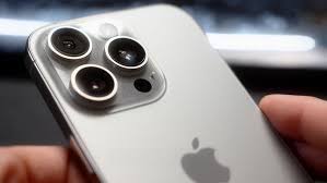 Apple iPhone 16 Pro - Smartphone - iOS - Natural titanium - Touch - Demo